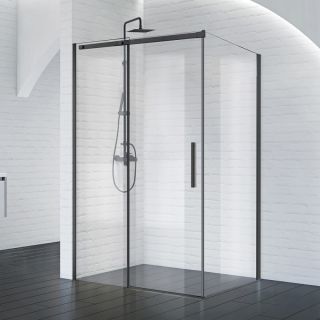 Душевой уголок BelBagno ACQUA-AH-1-150/90-C-NERO